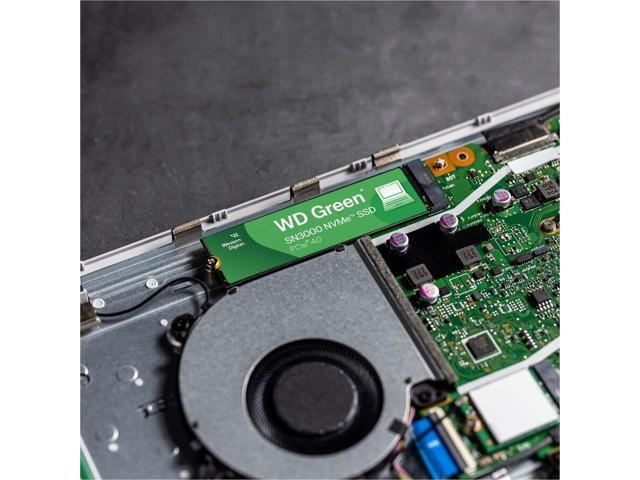 WD Green SN3000 WDS500G4G0E-00CPS0 500 GB Solid State Drive - M.2 2280 Internal - PCI Express NVMe (PCI Express NVMe 4.0 x4) - Notebook, Desktop...