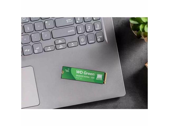 Western Digital Green SN3000 WDS100T4G0E-00CPS0 1 TB Solid State Drive - M.2 2280 Internal - PCI Express NVMe 4.0 x4 - Notebook, Desktop PC,...
