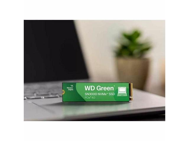Western Digital Green SN3000 WDS100T4G0E-00CPS0 1 TB Solid State Drive - M.2 2280 Internal - PCI Express NVMe 4.0 x4 - Notebook, Desktop PC,...