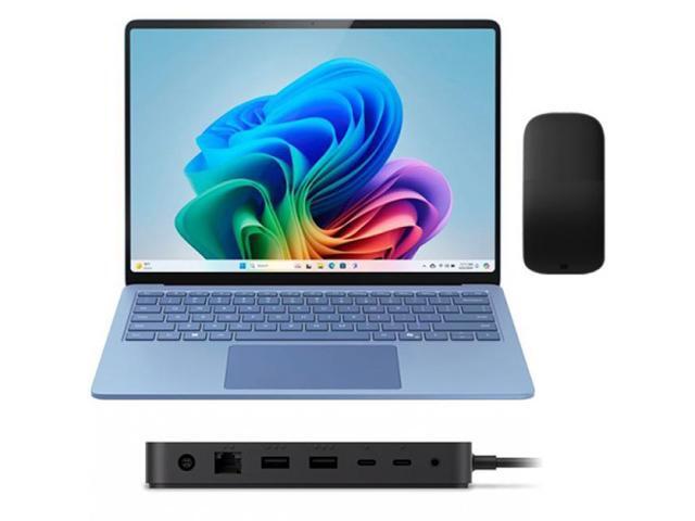 Microsoft Surface Laptop Copilot+ PC + Arc Mouse + Surface Thunderbolt 4 Dock