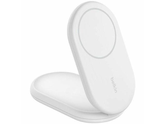 Belkin BoostCharge Magnetic Foldable Wireless Charger with Qi2 15W - For Qi2-enabled Device, iPhone, AirPod - Input connectors: USB - Magnetic,... Belkin BoostCharge Magnetic Foldable Wireless Charger with Qi2 15W - For Qi2-enabled Device, iPhone, AirPod - Input connectors: USB - Magnetic,...