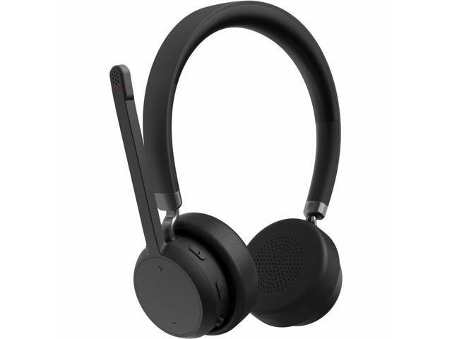 Lenovo Wireless Stereo Headset - Stereo - Wireless - Bluetooth - 98.4 ft - 32 Ohm - 20 Hz to 20 kHz - On-ear, Over-the-head - Binaural -...