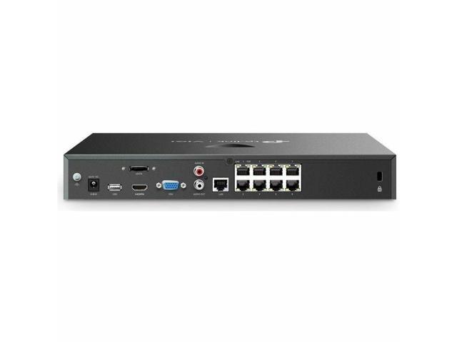 TP-Link VIGI 8 Channel PoE+ Network Video Recorder 2 TB HDD