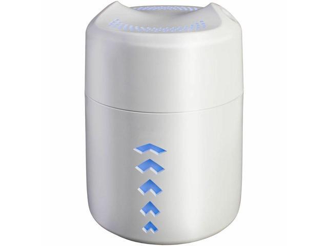 Lasko Ultrasonic Personal Cool Mist Humidifier with Nightlight, UH150, White - Dual Mist, Cool Mist, Ultrasonic - 13.53 fl oz Tank - 190 Sq. ft. -...