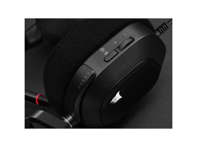 CORSAIR - HS80 RGB Wired Gaming Headset for PC - Carbon - image 8