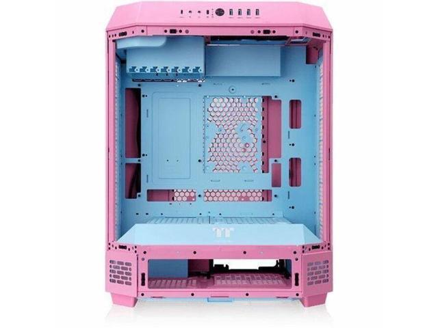 Thermaltake - The Tower 600 Mid Tower ATX PC Case - Bubble Pink - image 10