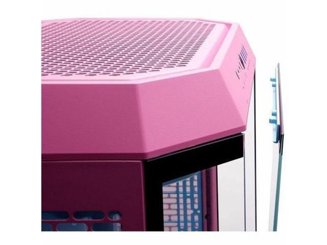 Thermaltake - The Tower 600 Mid Tower ATX PC Case - Bubble Pink - image 11