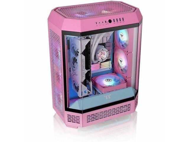 Thermaltake - The Tower 600 Mid Tower ATX PC Case - Bubble Pink - image 12