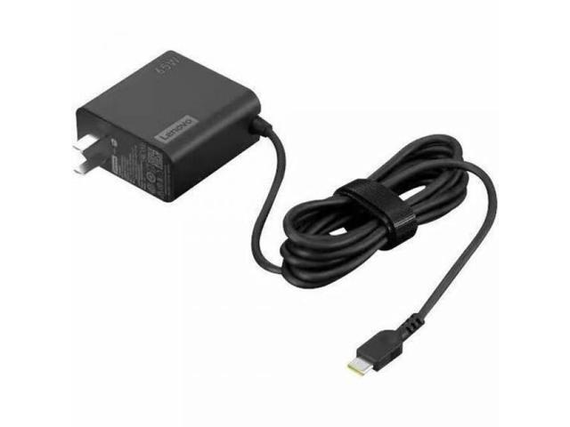Lenovo - 65W USB-C Wall Adapter - Black - image 7
