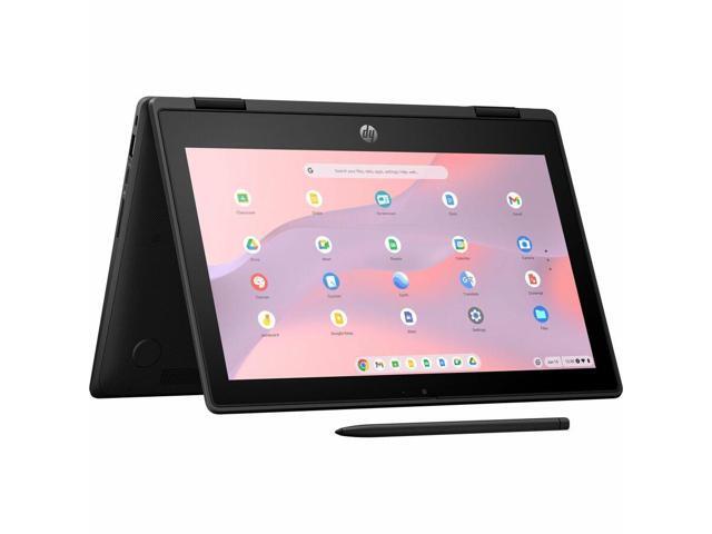 HP Fortis Flip G1m 11.6' Touchscreen Convertible 2 in 1 Chromebook - HD - Octa-core (ARM Cortex A76 + Cortex A55) - 32 GB Flash Memory - English...