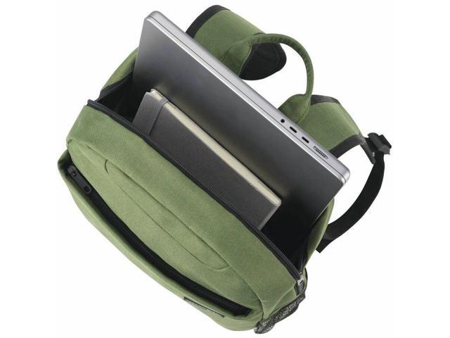 Kensington Simply Portable Lite Carrying Case (Backpack) for 16' Notebook - Green - Water Resistant - Shoulder Strap - 17.7' Height x 13.8' Width x...