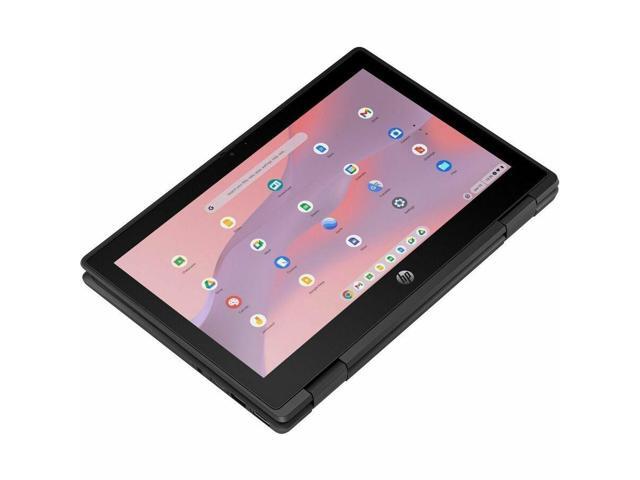 HP Fortis Flip G1m 11.6' Touchscreen Convertible 2 in 1 Chromebook - HD - Octa-core (ARM Cortex A76 + Cortex A55) - 64 GB Flash Memory - English...