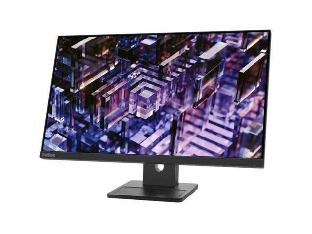 Lenovo - ThinkVision 23.8" IPS LED QHD (2560x1440) 100Hz Monitor (HDMI, DP) w/Speakers - Black - image 10
