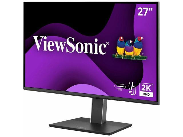 ViewSonic - VG2752-2K 27 IPD QHD Ergonomic Monitor (USB HUB, HDMI, DisplayPort) - Black - image 10