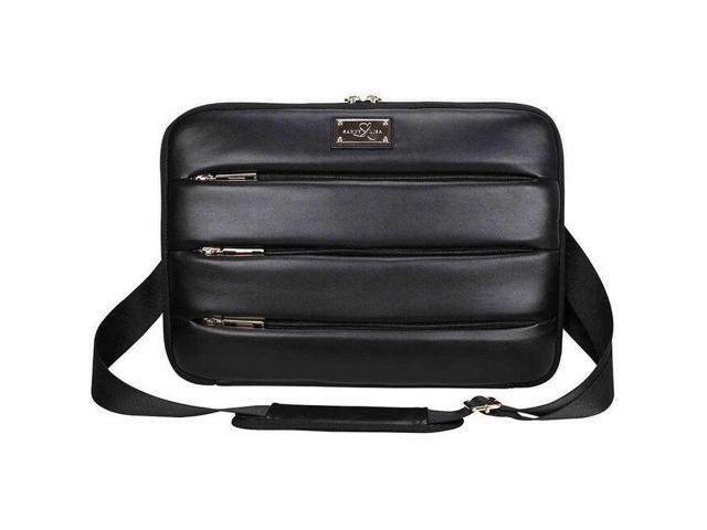 Sandy Lisa La Jolla Carrying Case (Sleeve) for 14' Notebook - Black - Shoulder Strap - 10.2' Height x 14.2' Width x 1' Depth