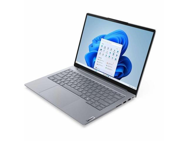 Lenovo - ThinkBook 14 Gen 8 14" WUXGA Touch - Screen Laptop - Intel Core 7 240H with 16GB Memory - 512GB SSD Storage - Arctic Grey - image 8