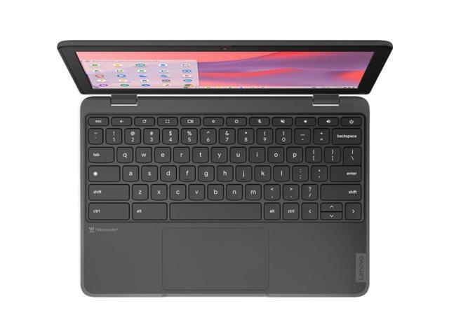 Lenovo 100e Chromebook Gen 4 11.6' MediaTek Kompanio 528 Mali G52 4GB Memory 32 GB SSD Chrome OS 82W0001EUS
