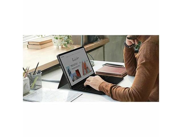 Samsung - Galaxy Tab S9 / S9 FE / S10 FE Book Cover Keyboard - Black - image 7