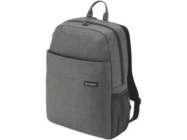 Kensington Simply Portable Lite Carrying Case (Backpack) for 16' - Gray - Water Resistant, Strain Resistant - Polyester, Mesh Fabric Body -...