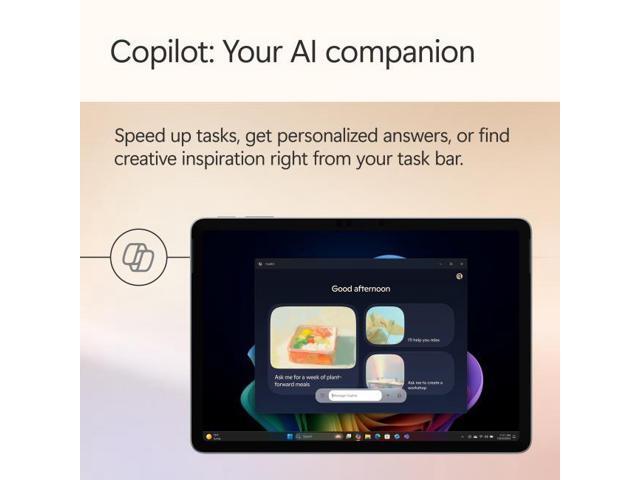 Microsoft - Surface Pro - Copilot+ PC - 12" Touchscreen - Snapdragon X Plus - 16GB Memory - 512GB UFS - Device Only - Ocean - image 5