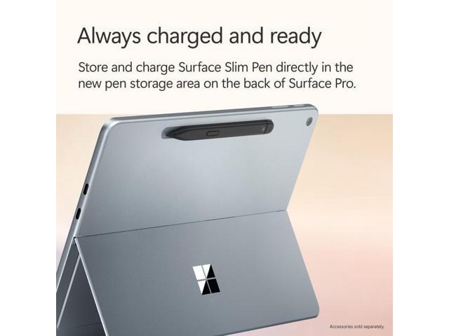 Microsoft - Surface Pro - Copilot+ PC - 12" Touchscreen - Snapdragon X Plus - 16GB Memory - 512GB UFS - Device Only - Ocean - image 6