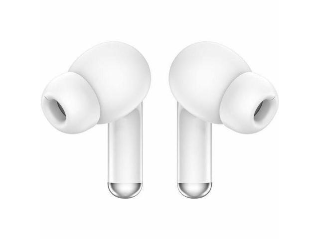 Adesso XTREAM T3 Bluetooth Wireless Earbuds/Headphones with ANC and Touch Controlled Wireless Charging Case - White