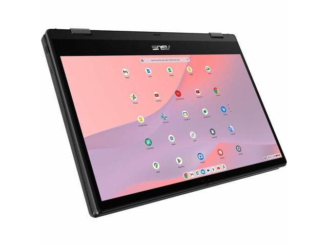 ASUS - Chromebook CM14 Flip 14" Touch Laptop - Mediatek Kompanio 520 with 8GB Memory - 64GB eMMC - Gravity Grey - image 4