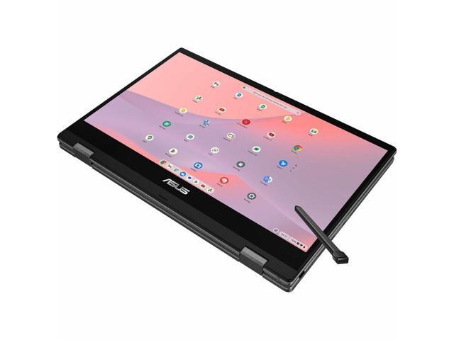 ASUS - Chromebook CM14 Flip 14" Touch Laptop - Mediatek Kompanio 520 with 8GB Memory - 64GB eMMC - Gravity Grey - image 5