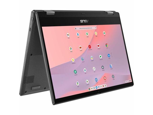 ASUS - Chromebook CM14 Flip 14" Touch Laptop - Mediatek Kompanio 520 with 8GB Memory - 64GB eMMC - Gravity Grey - image 7