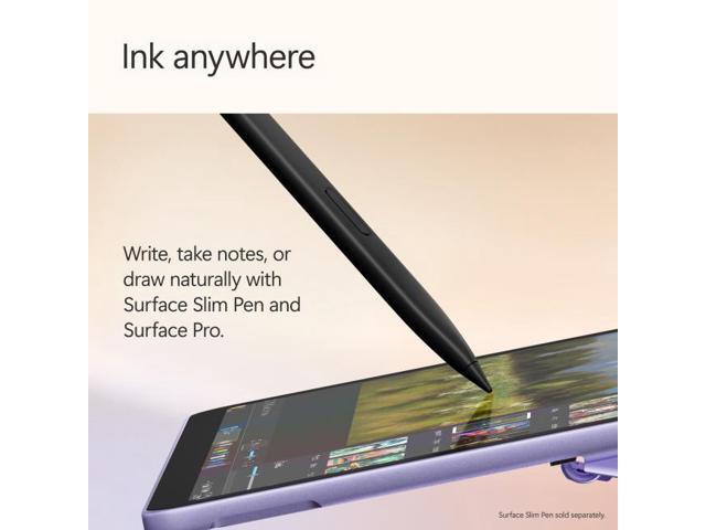 Microsoft - Surface Pro - Copilot+ PC - 12" Touchscreen - Snapdragon X Plus - 16GB Memory - 512GB UFS - Device Only - Violet - image 5