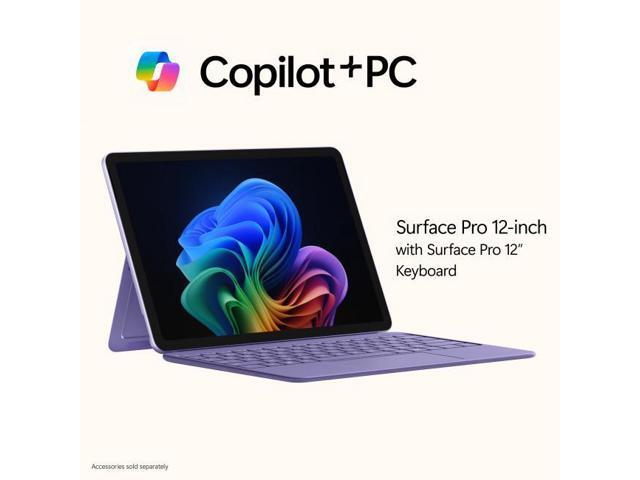 Microsoft - Surface Pro - Copilot+ PC - 12" Touchscreen - Snapdragon X Plus - 16GB Memory - 512GB UFS - Device Only - Violet - image 6