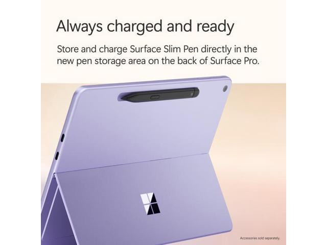 Microsoft - Surface Pro - Copilot+ PC - 12" Touchscreen - Snapdragon X Plus - 16GB Memory - 512GB UFS - Device Only - Violet - image 8