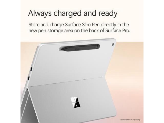 Microsoft - Surface Pro - Copilot+ PC - 12" Touchscreen - Snapdragon X Plus - 16GB Memory - 512GB UFS - Device Only - Platinum - image 6