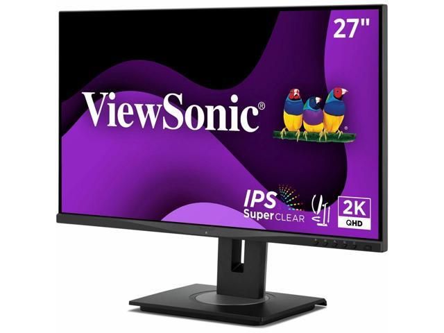 ViewSonic - VG2748A-2K 27 IPS QHD Ergonomic Ambient Light Sensor Monitor (USB HUB, DP, HDMI, VGA) - Black - image 12
