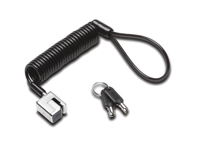 Kensington Portable Keyed Cable Lock for Surface Pro KD - 7.50 ft Cable - Portable - Keyed Lock - Black, Silver - Carbon Steel, Plastic - For...
