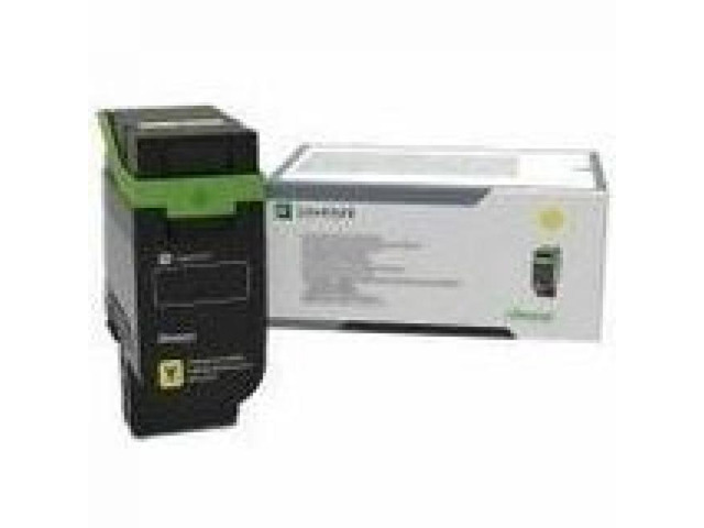 Lexmark 75M0H40 Original Laser Toner Cartridge - Box - Yellow - 1 Pack - 8800 Pages