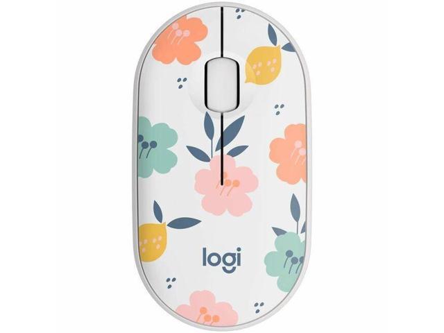 Logitech - M340 Limited Edition Wireless Optical Ambidextrous Mouse with Silent Clicks - Wireless - Floral Bouquet - image 2