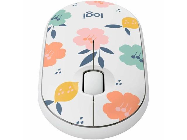 Logitech - M340 Limited Edition Wireless Optical Ambidextrous Mouse with Silent Clicks - Wireless - Floral Bouquet - image 3