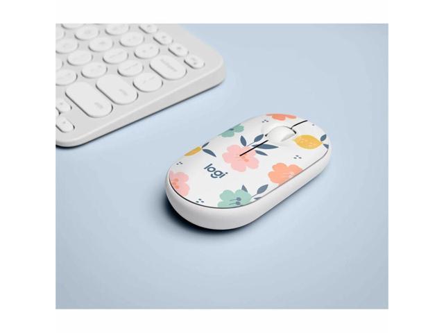 Logitech - M340 Limited Edition Wireless Optical Ambidextrous Mouse with Silent Clicks - Wireless - Floral Bouquet - image 6