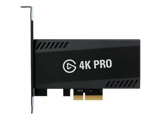 Elgato - 4K Pro – 8K60 Passthrough/4K60 Capture for PC, Nintendo Switch 2, PS5, Xbox Series X with HDMI 2.1, VRR, HDR10 - Black - image 3