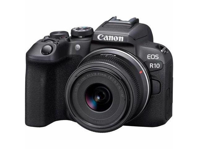 Canon - EOS R10 Mirrorless Camera with RF-S18-45 f/4.5-6.3 IS STM Lens - Black - image 10