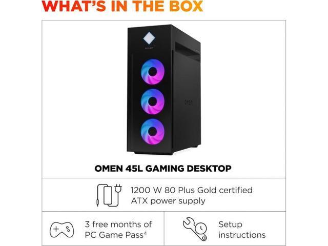 OMEN by HP 45L Gaming Desktop GT22-3090 - Intel Ultra 9 285K - 64GB DDR5 - 2TB SSD - GeForce RTX 5090 32GB GDDR7 - Black - image 9