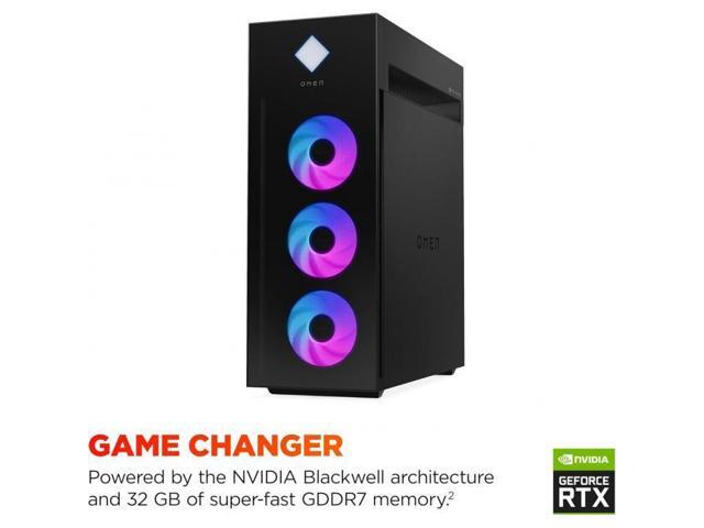 OMEN by HP 45L Gaming Desktop GT22-3090 - Intel Ultra 9 285K - 64GB DDR5 - 2TB SSD - GeForce RTX 5090 32GB GDDR7 - Black - image 11