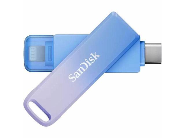 SanDisk - Creator Phone Drive 256GB USB Type C and Lightning connectors - Blue - image 7