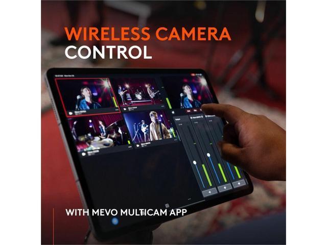 Logitech Mevo Core Wireless Live Streaming Camera, 4K Video Camera With Interchangeable Lens, Multicam Ready, Intuitive App Control - 4K - 3840 x...