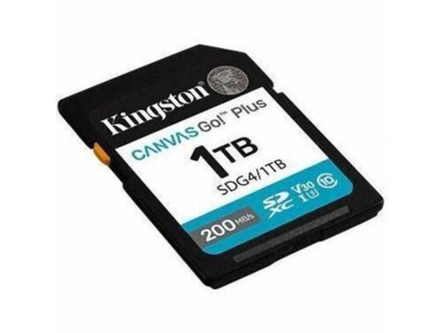 Kingston SDXC Canvas Go Plus (SDG4) Flash Memory Card 1TB