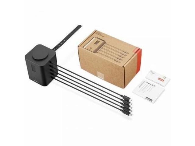 Lenovo AC Adapter - 11.81' Cable - 5 V DC, 20 V DC Output - 1 A - Black