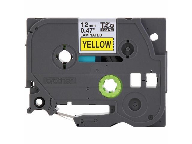 Brother P-touch Extra-Strength TZe Tape Cartridge - - DiameterCartridge - Yellow - Water Resistant - Laminated - Strong, Durable, Customizable,...