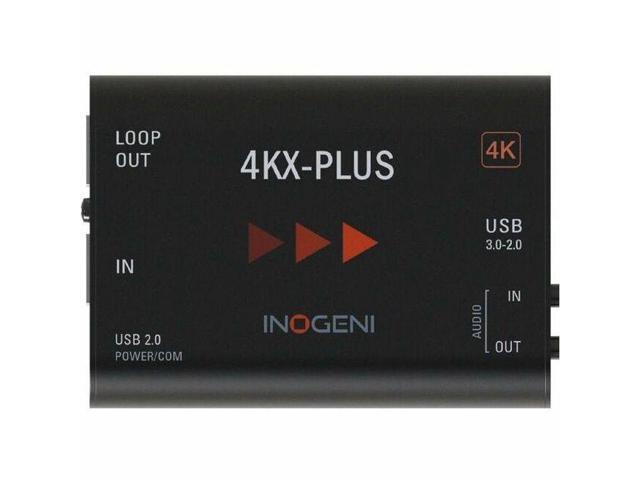 INOGENI HDMI TO USB 3.0 Capture Device - Functions: Video Capturing - 1440p, 1080p, 720p, 1080i, 480p, 576p - 3840 x 2160 - 60 fps - 4K UHD - YUY2,...