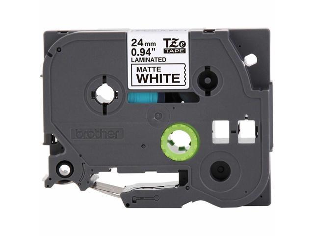 Brother TZe Premium Matte Laminated Tape - - DiameterTape - Matte - White - Laminated - Eco-friendly, Long Lasting, Customizable, Strong, Durable -...